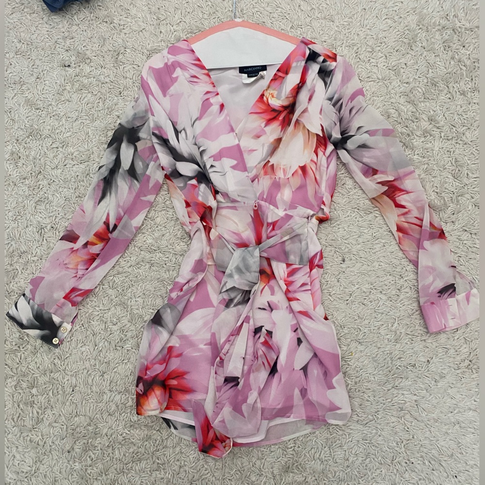 Marciano Floral Mini Dress